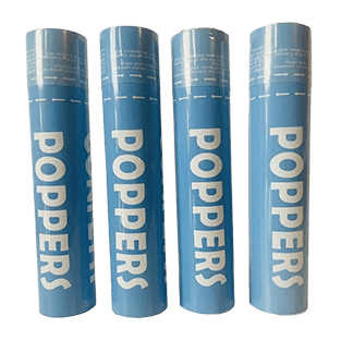 Blue Wedding popper