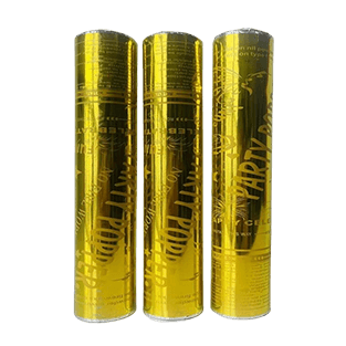 Golden Party popper